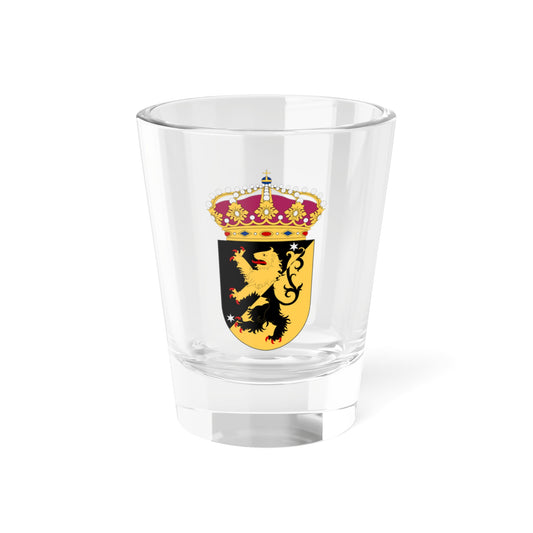 HMS Västergötland vapen (Sweden) (Coat of Arms) Shot Glass 1.5oz