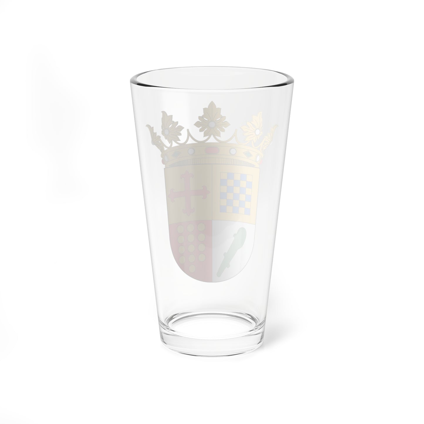 Escudo de los duques de Atrisco (Spain) (Coat of Arms) Pint Glass 16oz
