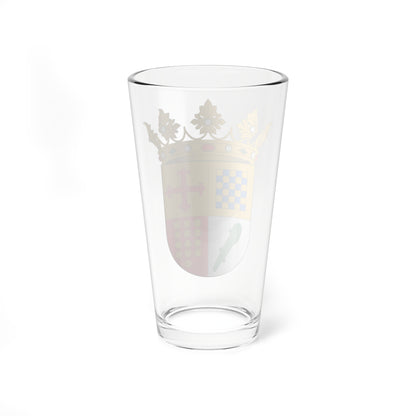 Escudo de los duques de Atrisco (Spain) (Coat of Arms) Pint Glass 16oz