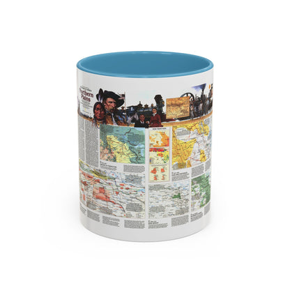 USA - Northern Plains 2 (1986) (Map) Accent Coffee Mug