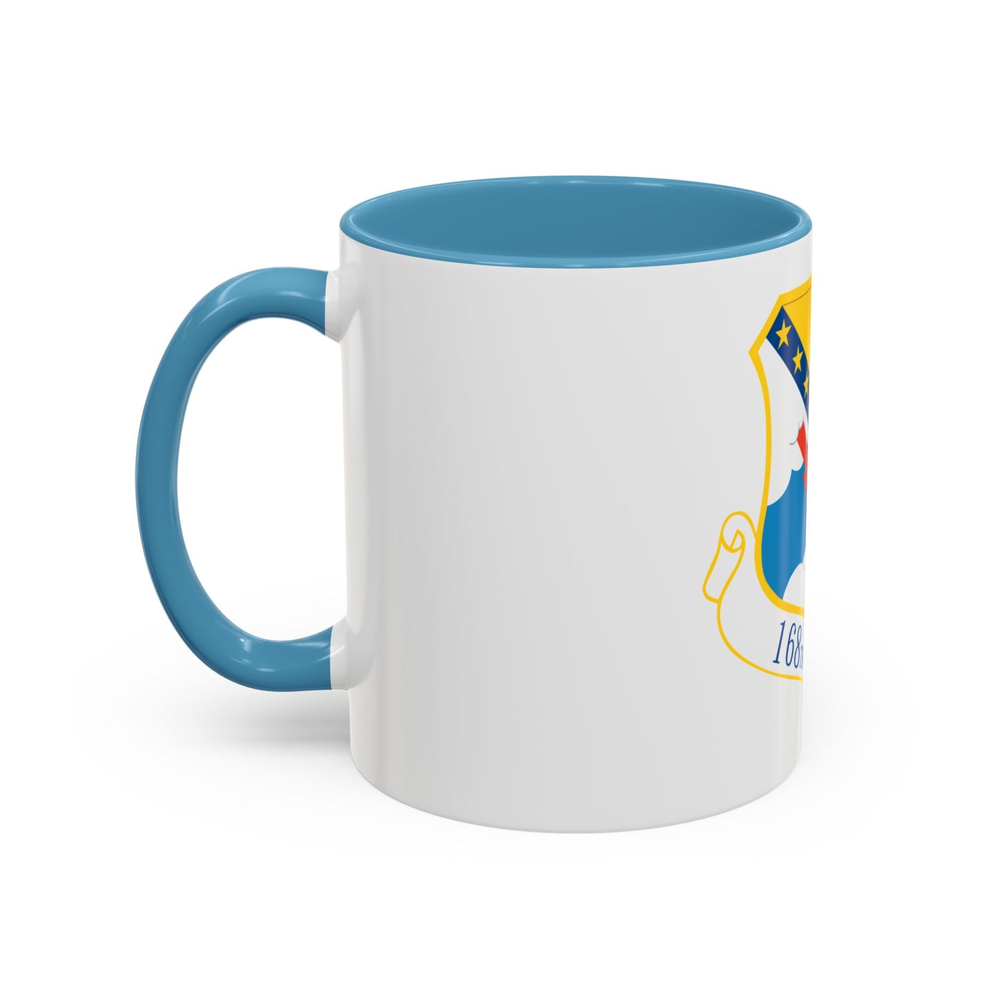 168th Wing emblem (U.S. Air Force) Accent Coffee Mug