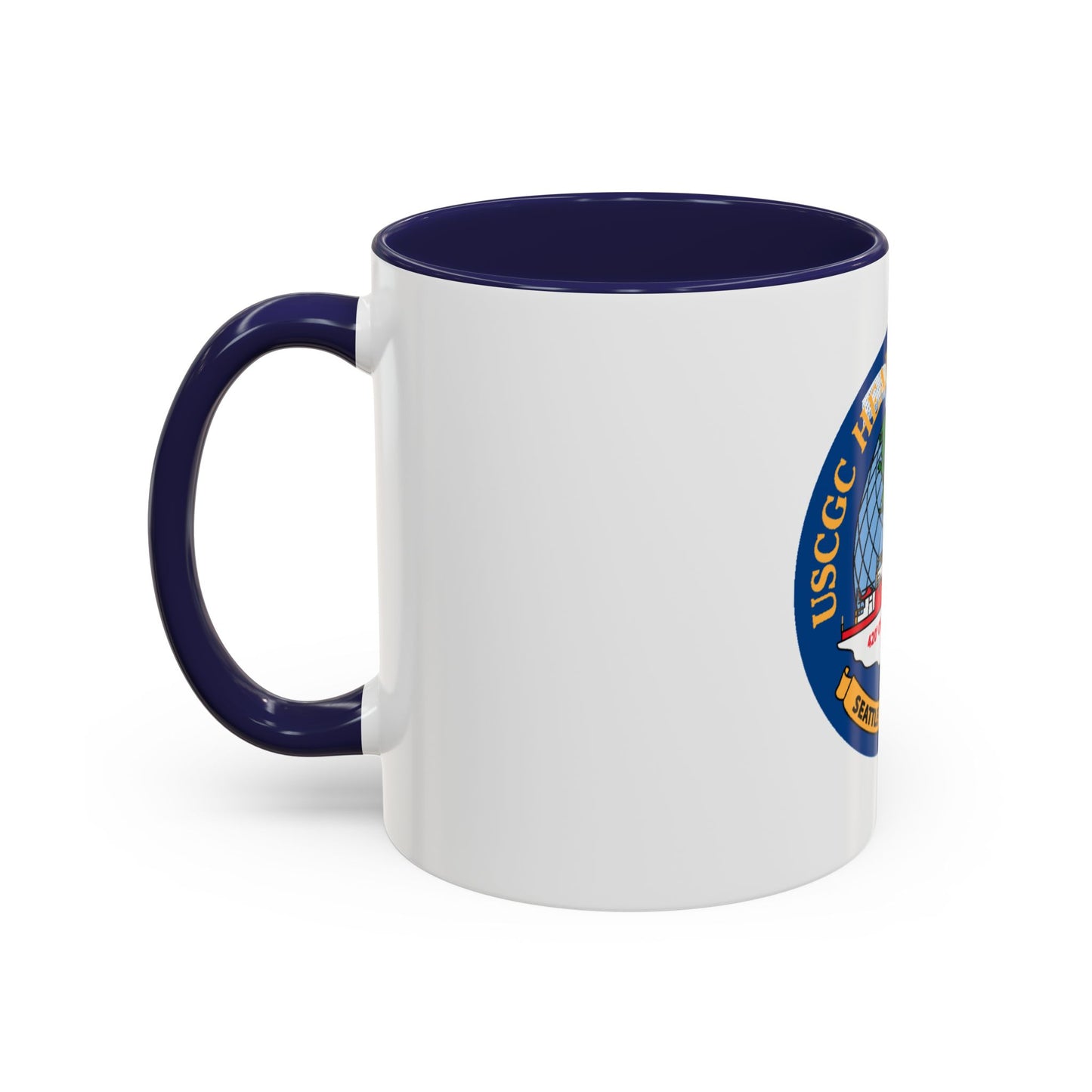 USCGC Healy WAGB 20 Seattle Wash (U.S. Coast Guard) Accent Coffee Mug