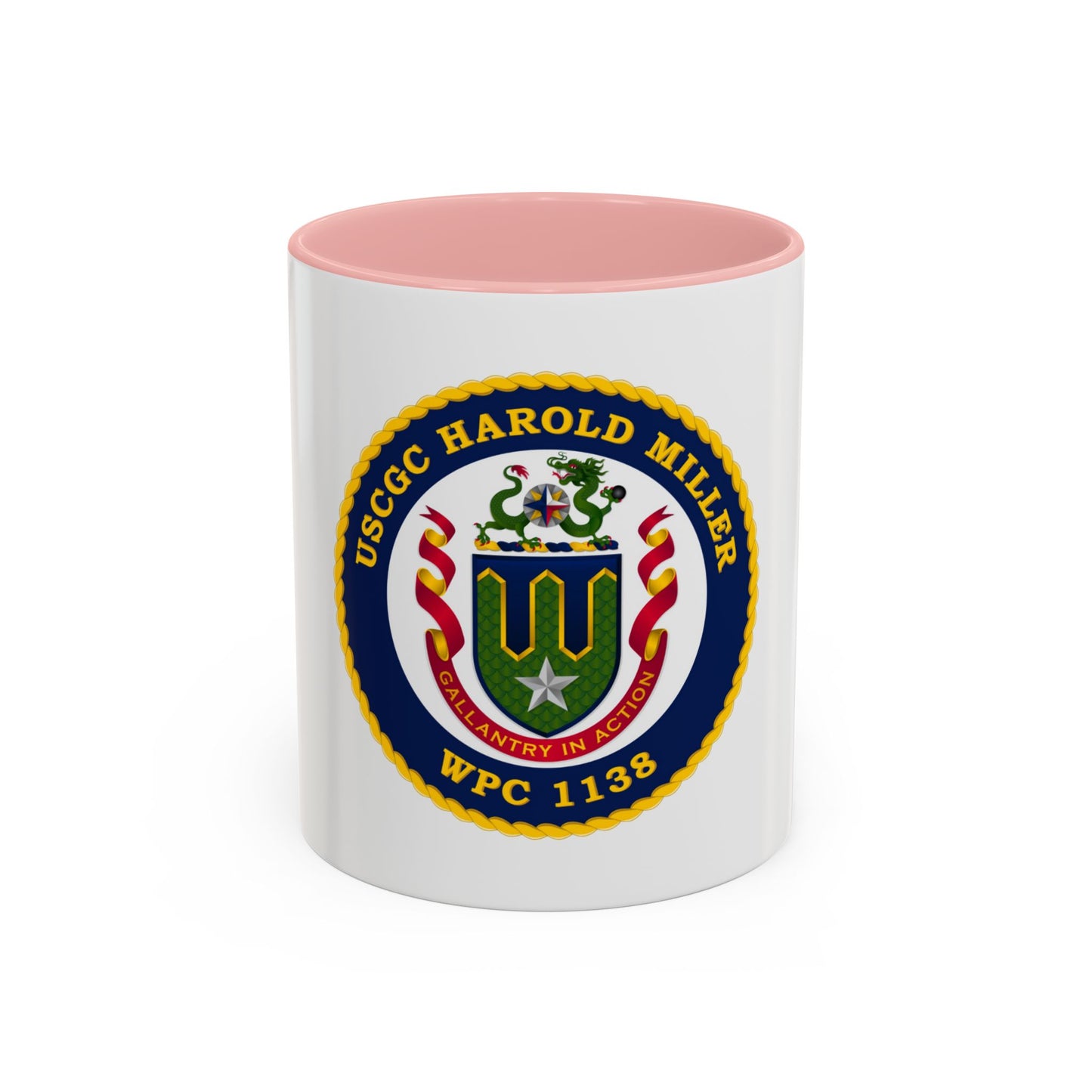 USCGC Harold Miller WPC 1138 (U.S. Coast Guard) Accent Coffee Mug