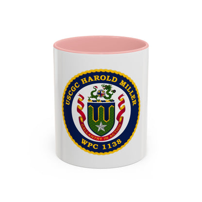 USCGC Harold Miller WPC 1138 (U.S. Coast Guard) Accent Coffee Mug