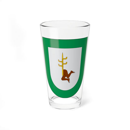 Escudo Acatzingo (Mexico) (Coat of Arms) Pint Glass 16oz