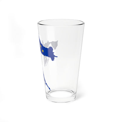 Croatia EU (Croatia) Pint Glass 16oz