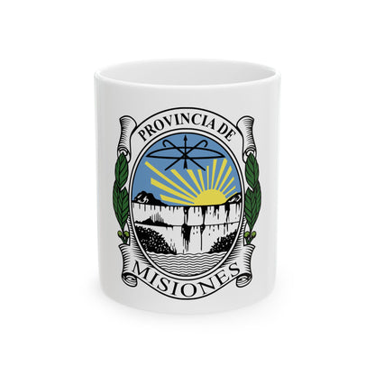 Coat of Arms Misiones Argentina - White Coffee Mug
