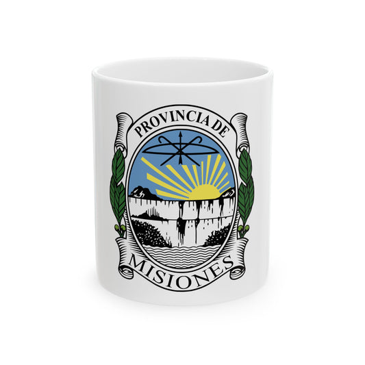 Coat of Arms Misiones Argentina - White Coffee Mug