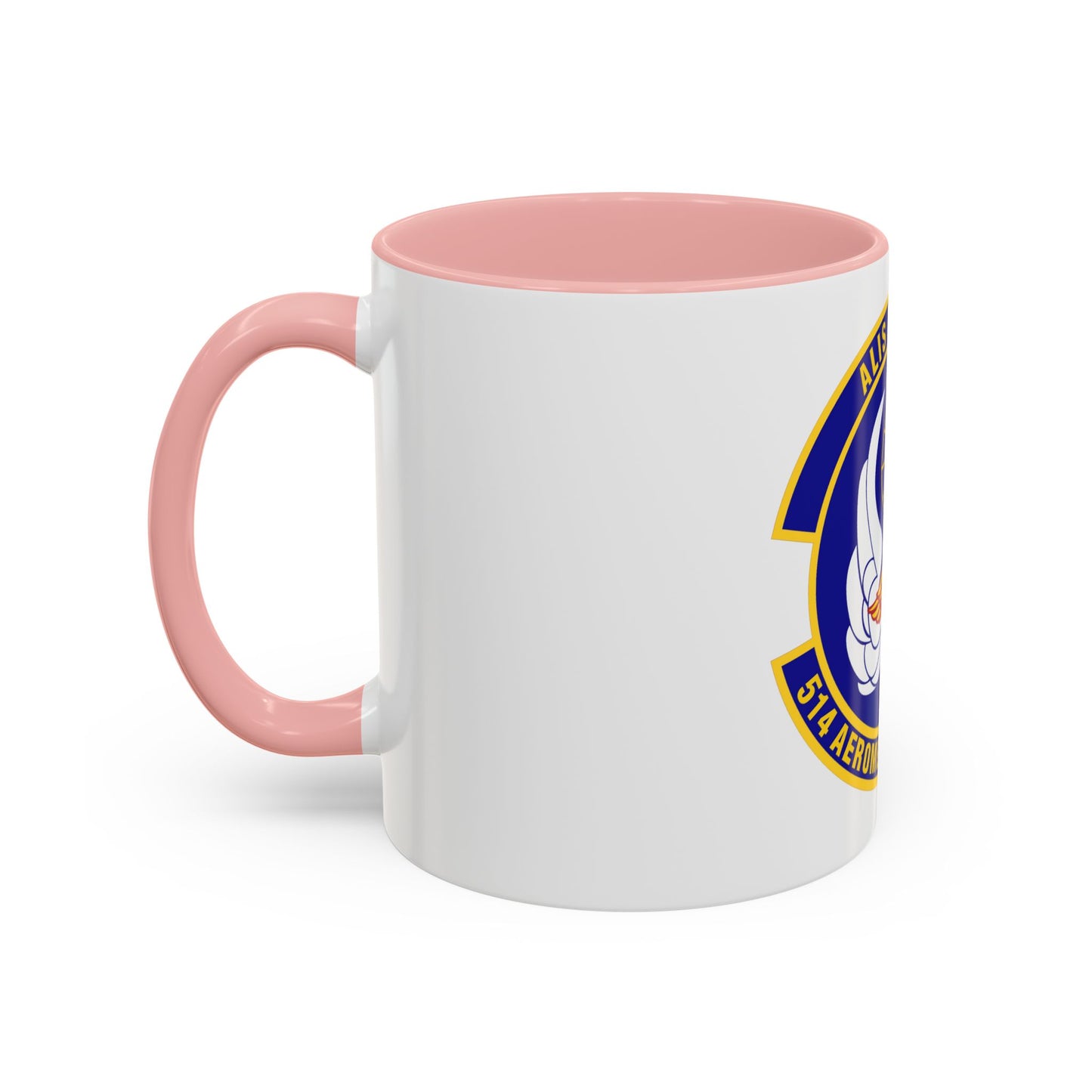 514th Aeromedical Evacuation Squadron (U.S. Air Force) Accent Coffee Mug
