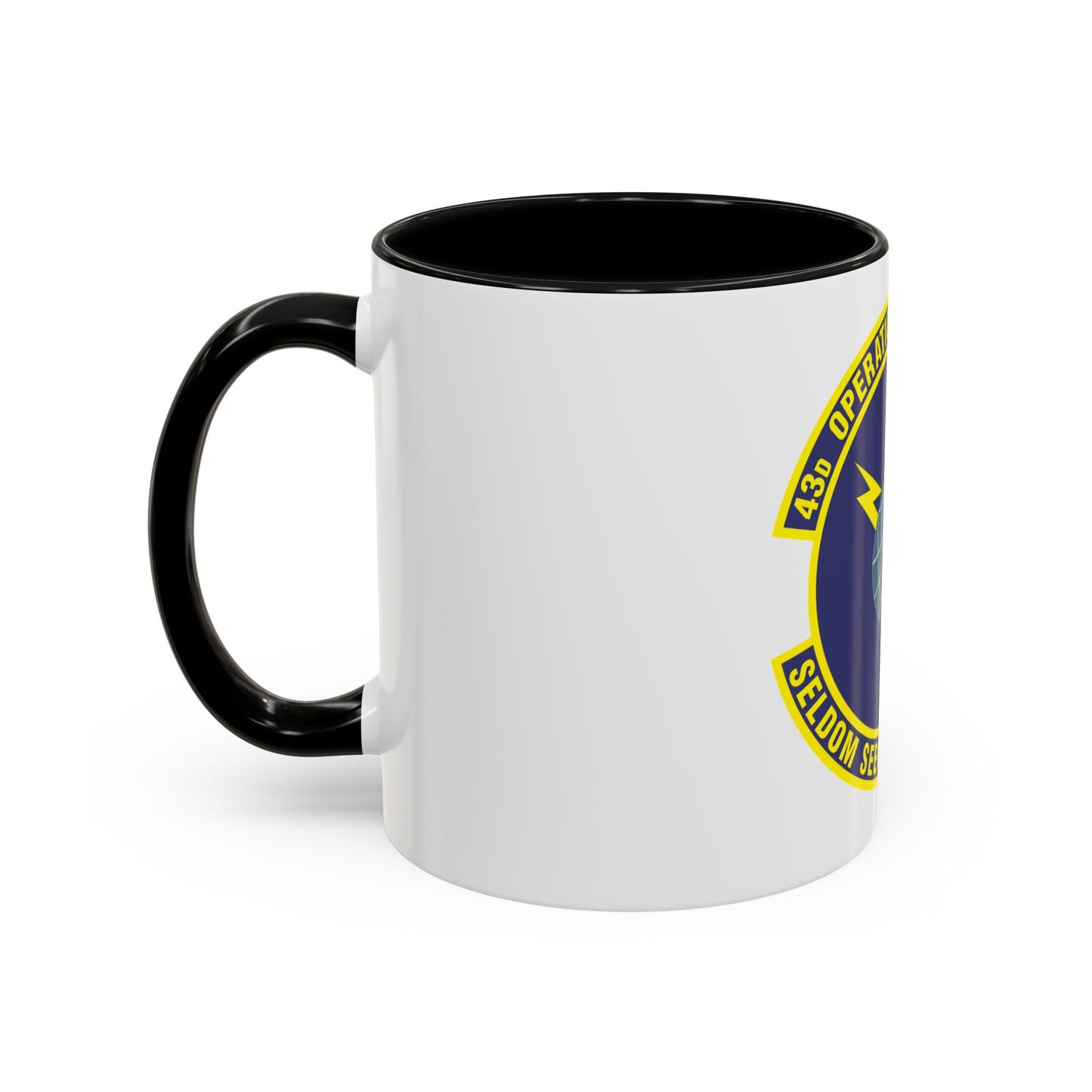43d Operations Support Squadron (U.S. Air Force) Accent Coffee Mug
