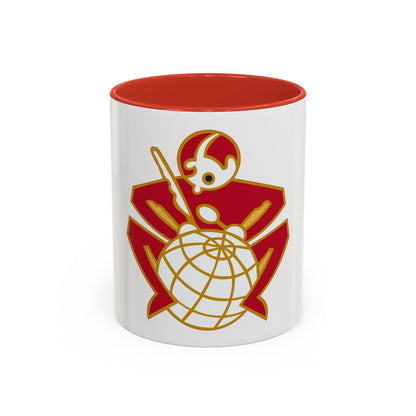 64 Engineer Battalion (U.S. Army) Accent Coffee Mug