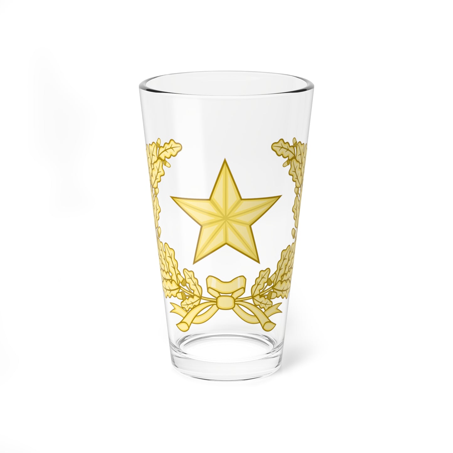Emblem of the Military staff of the Spanish Army (Spain) (Coat of Arms) Pint Glass 16oz