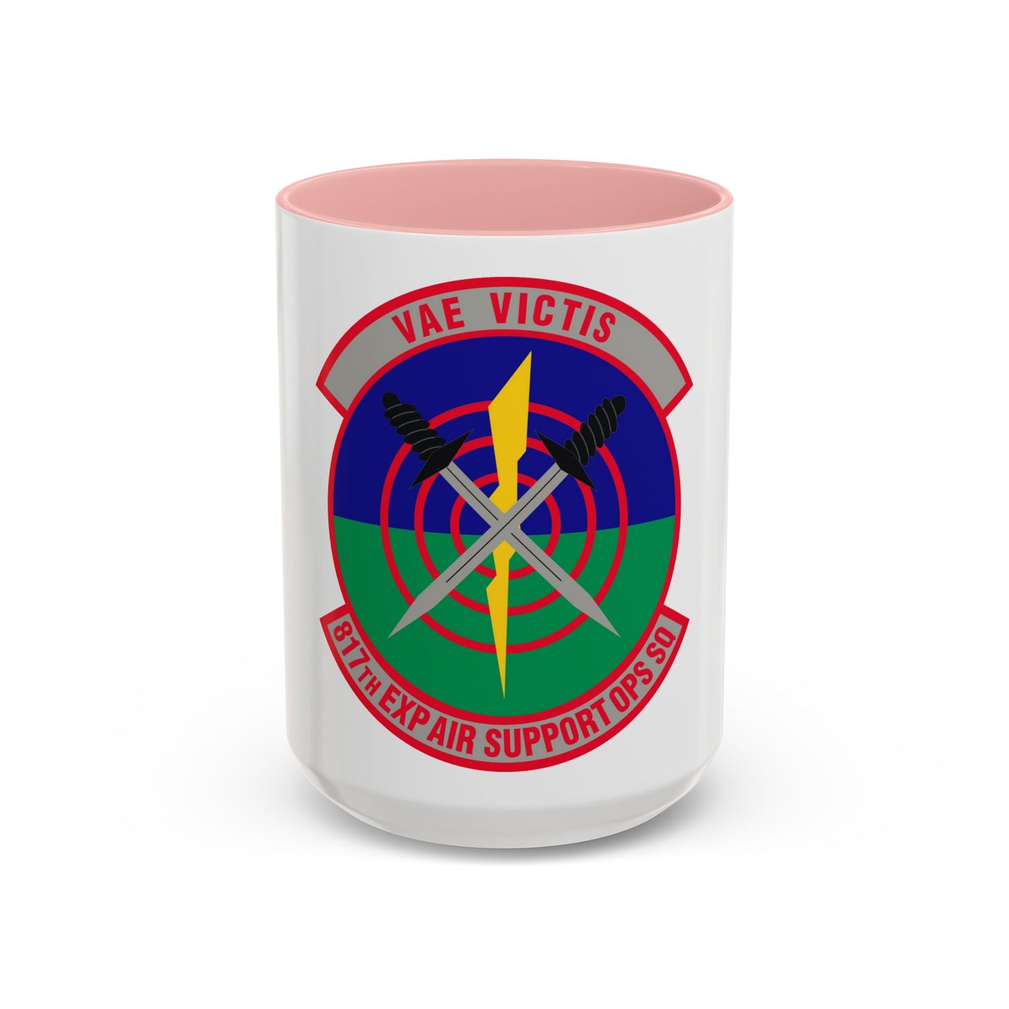 817th Expeditionary Air Support Operations Squadron (U.S. Air Force) Accent Coffee Mug