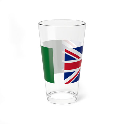 Flag of Anglo-Egyptian Sudan (Sudan) Pint Glass 16oz
