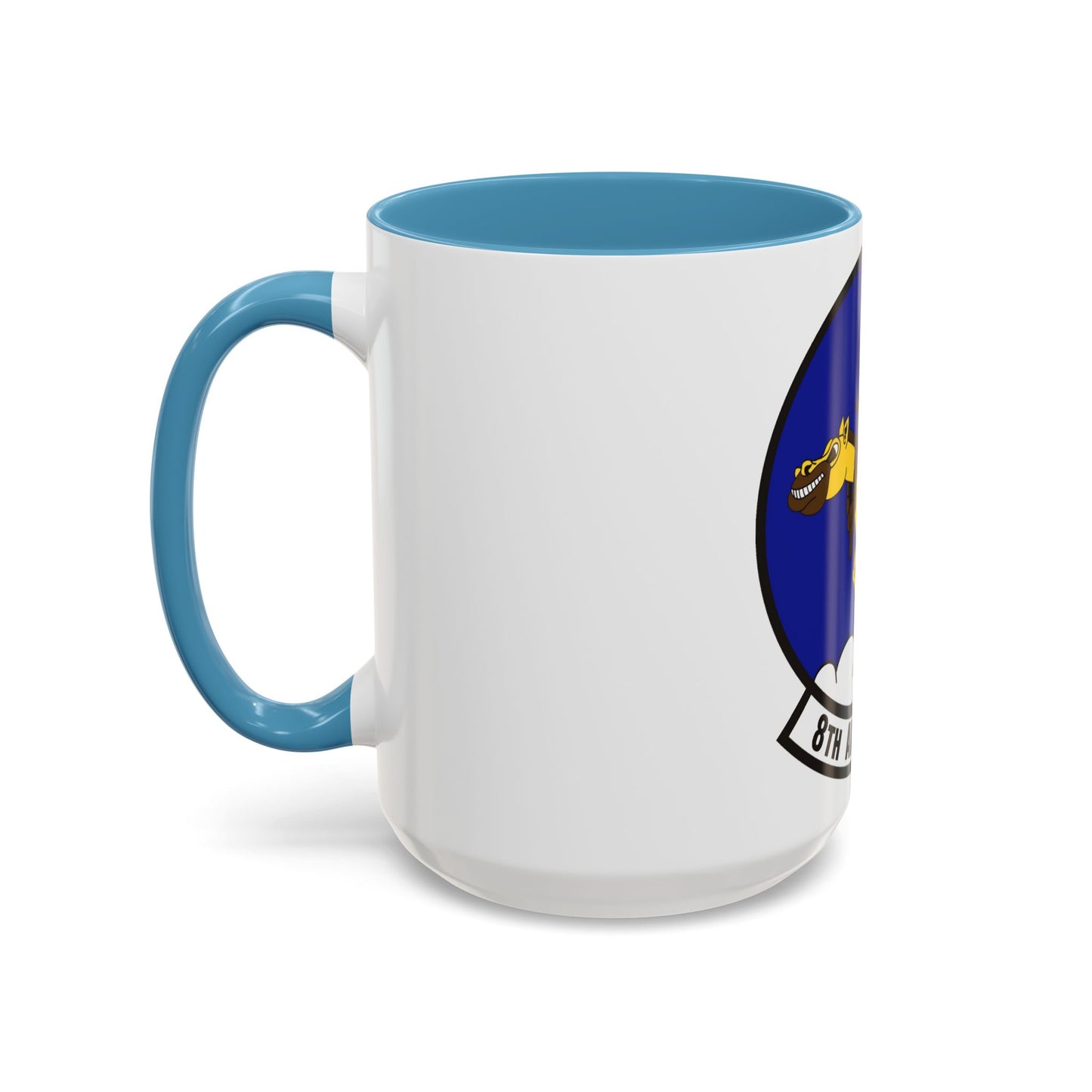 8th Airlift Squadron (U.S. Air Force) Accent Coffee Mug