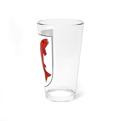Rodersdorf-blazon (Switzerland) (Coat of Arms) Pint Glass 16oz
