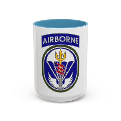 Special Operations Command South (U.S. Army) Accent Coffee Mug