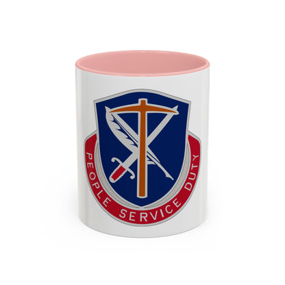 49 Personnel Services Battalion (U.S. Army) Accent Coffee Mug