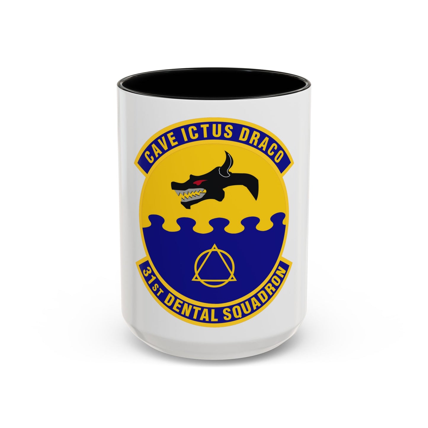 31st Dental Squadron (U.S. Air Force) Accent Coffee Mug