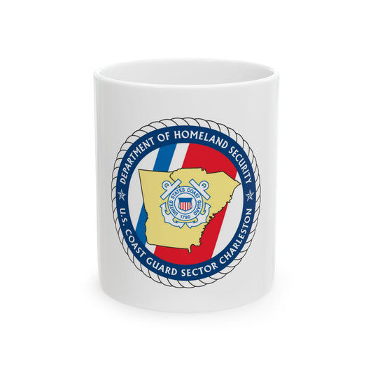 USCG Sector Charleston   DHS (U.S. Coast Guard) White Coffee Mug