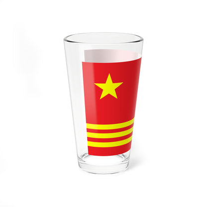 Proposal 3 for the PRC flag (China) Pint Glass 16oz