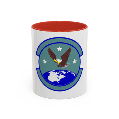 714 Aircraft Maintenance Squadron AFRC (U.S. Air Force) Accent Coffee Mug