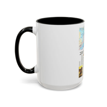 Canada - Ontario, Great Cities (1978) (Map) Accent Coffee Mug