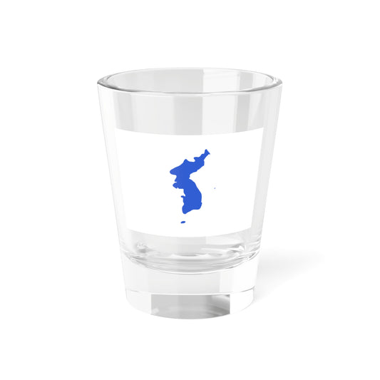 Unification flag of Korea alternative (Korea) Shot Glass 1.5oz