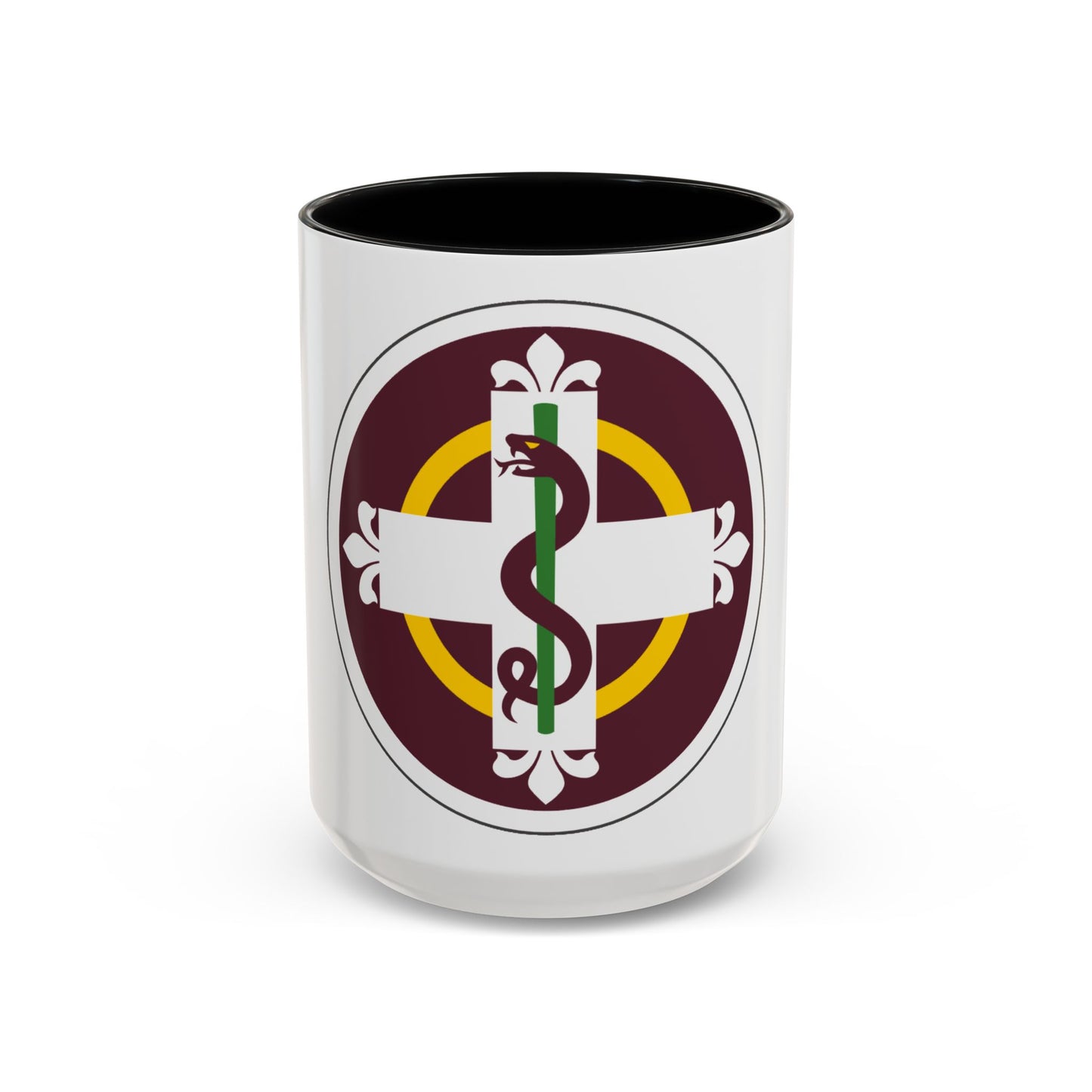 338 Medical Brigade (U.S. Army) Accent Coffee Mug