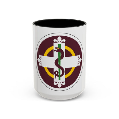 338 Medical Brigade (U.S. Army) Accent Coffee Mug