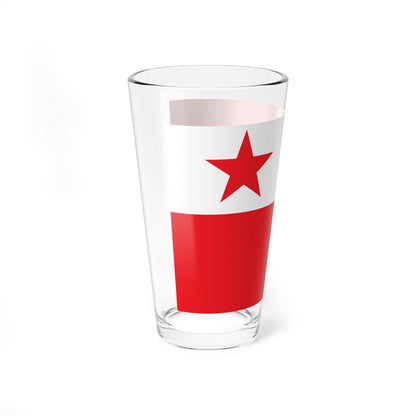 Proposed PRC national flag 019 (China) Pint Glass 16oz