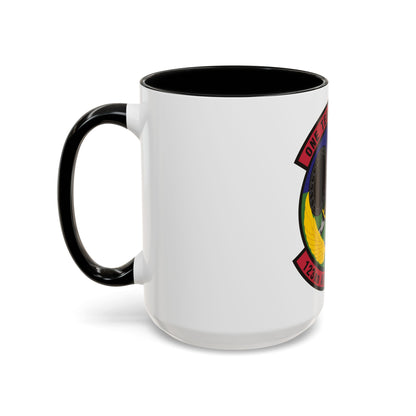 123d Air Control Squadron (U.S. Air Force) Accent Coffee Mug