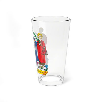 Coat-of-arms-of-Dublin (Ireland) (Coat of Arms) Pint Glass 16oz