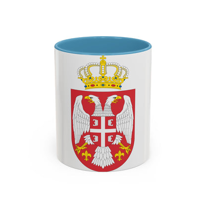 Coat of arms of Serbia small (2004 - 2010) - Accent Coffee Mug