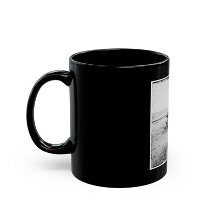 Charleston, S.C. Guns Of Fort Johnson; Fort Sumter In Distance (U.S. Civil War) Black Coffee Mug