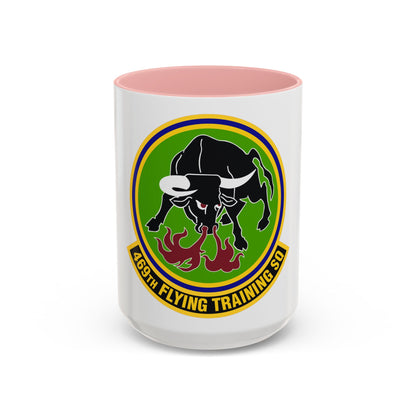 469 Flying Training Squadron AETC (U.S. Air Force) Accent Coffee Mug