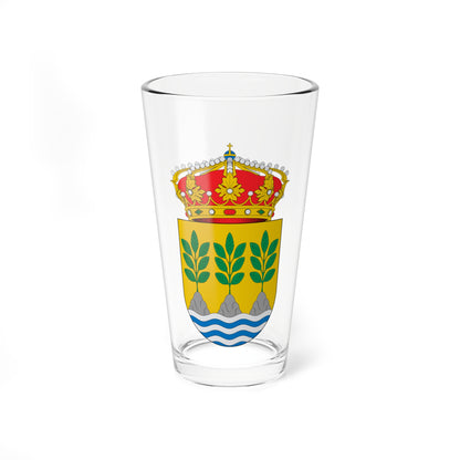 Escudo de Albox (Spain) (Coat of Arms) Pint Glass 16oz