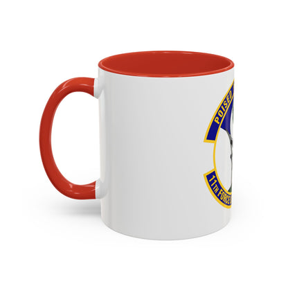 11th Force Support Squadron (U.S. Air Force) Accent Coffee Mug