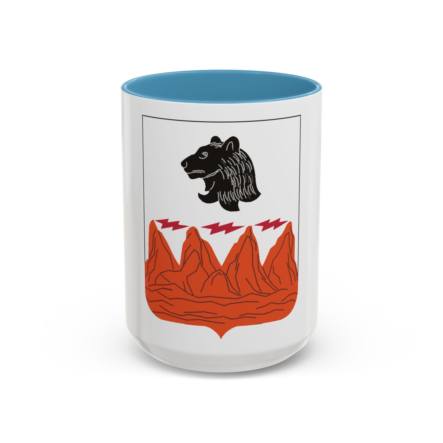 4 Signal Battalion 2 (U.S. Army) Accent Coffee Mug