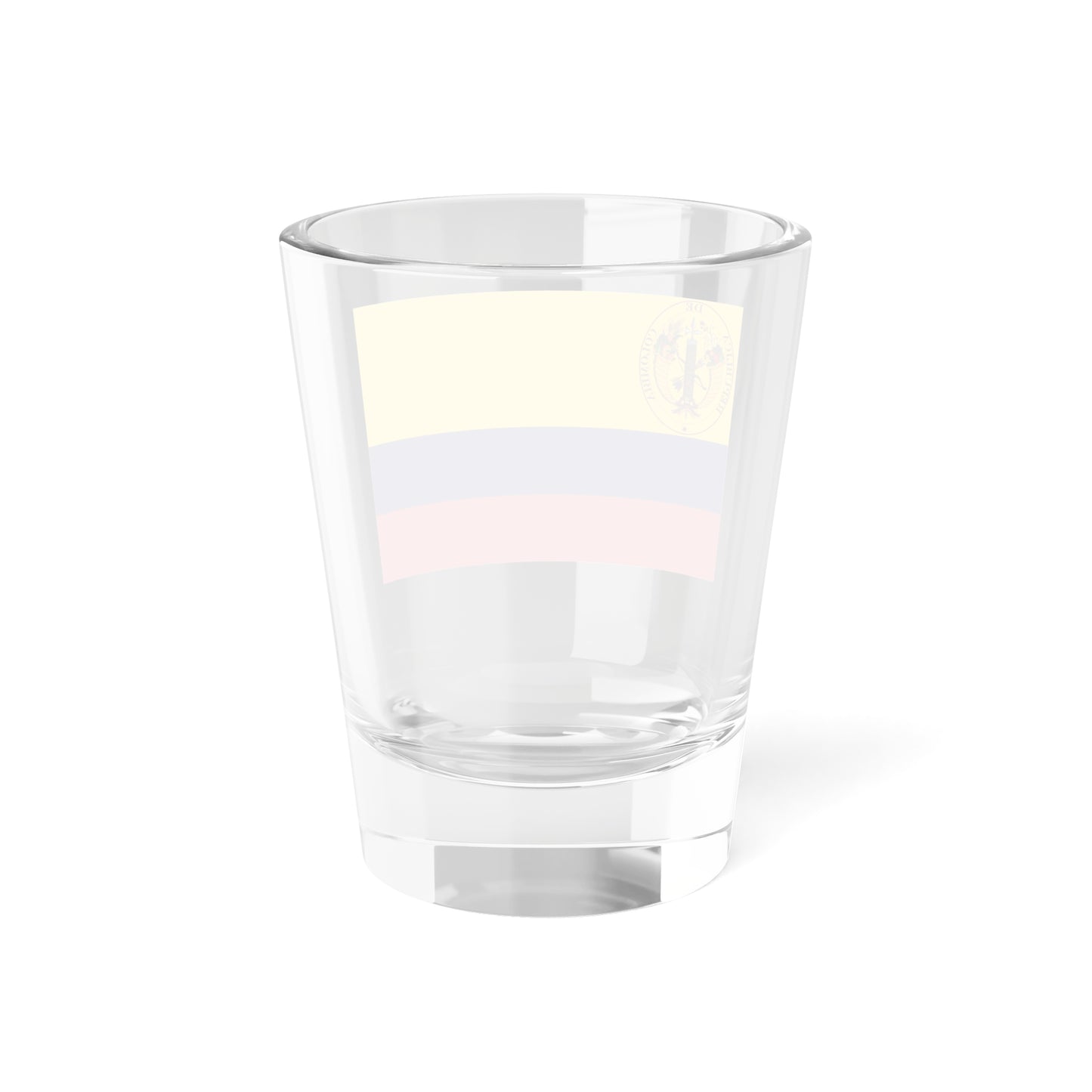 Third flag of the Gran Colombia (Colombia) Shot Glass 1.5oz