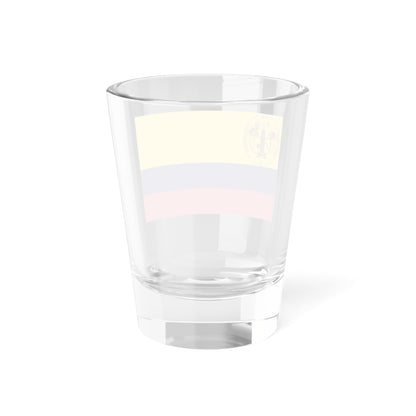 Third flag of the Gran Colombia (Colombia) Shot Glass 1.5oz