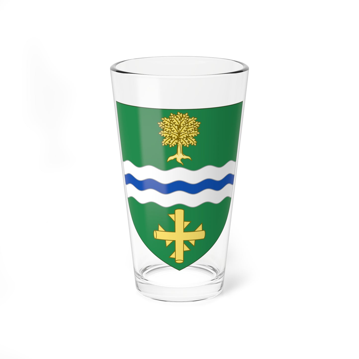 Shield of Nottingham Trent University (United Kingdom) (Coat of Arms) Pint Glass 16oz