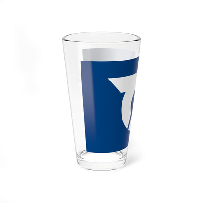 Flag of Toyosato Shiga (Japan) Pint Glass 16oz
