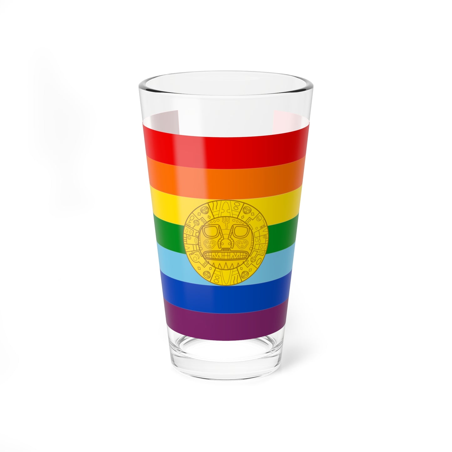 Flag of Cusco 2021 (Peru) Pint Glass 16oz