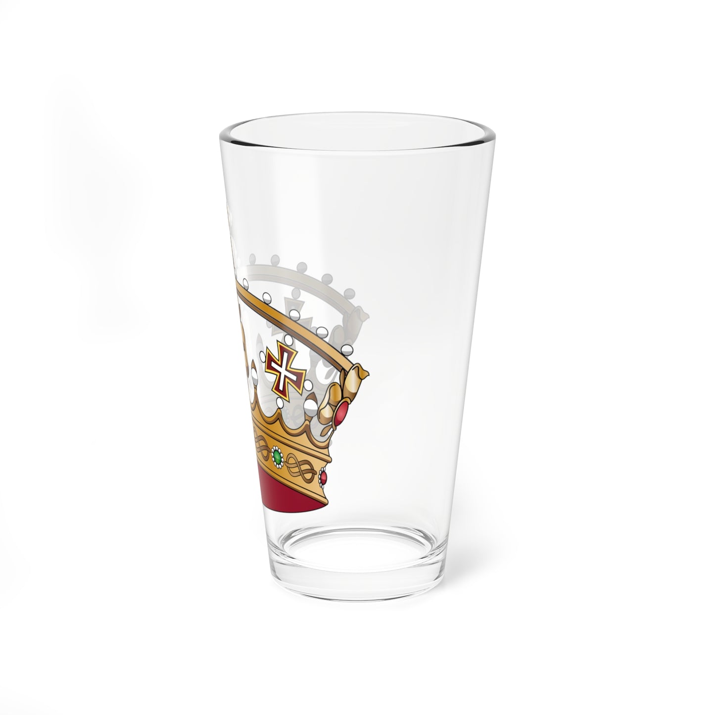 Crown of Savoy-Aosta (Italy) (Coat of Arms) Pint Glass 16oz