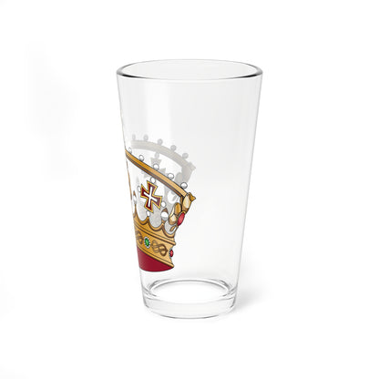 Crown of Savoy-Aosta (Italy) (Coat of Arms) Pint Glass 16oz