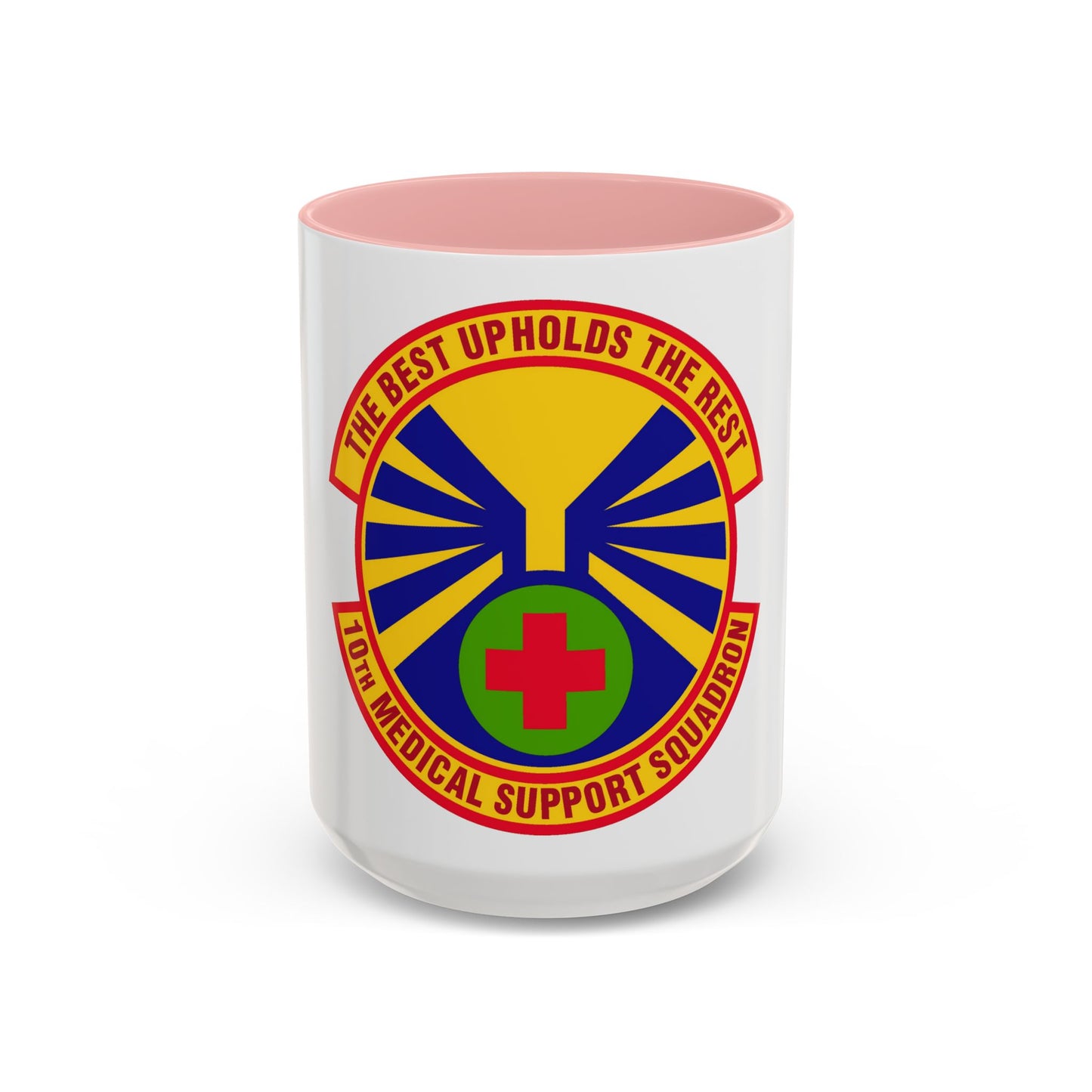 10th Medical Support Squadron (U.S. Air Force) Accent Coffee Mug