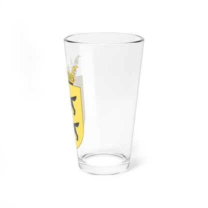 Escudo del Marquesado de Bariñas (Spain) (Coat of Arms) Pint Glass 16oz