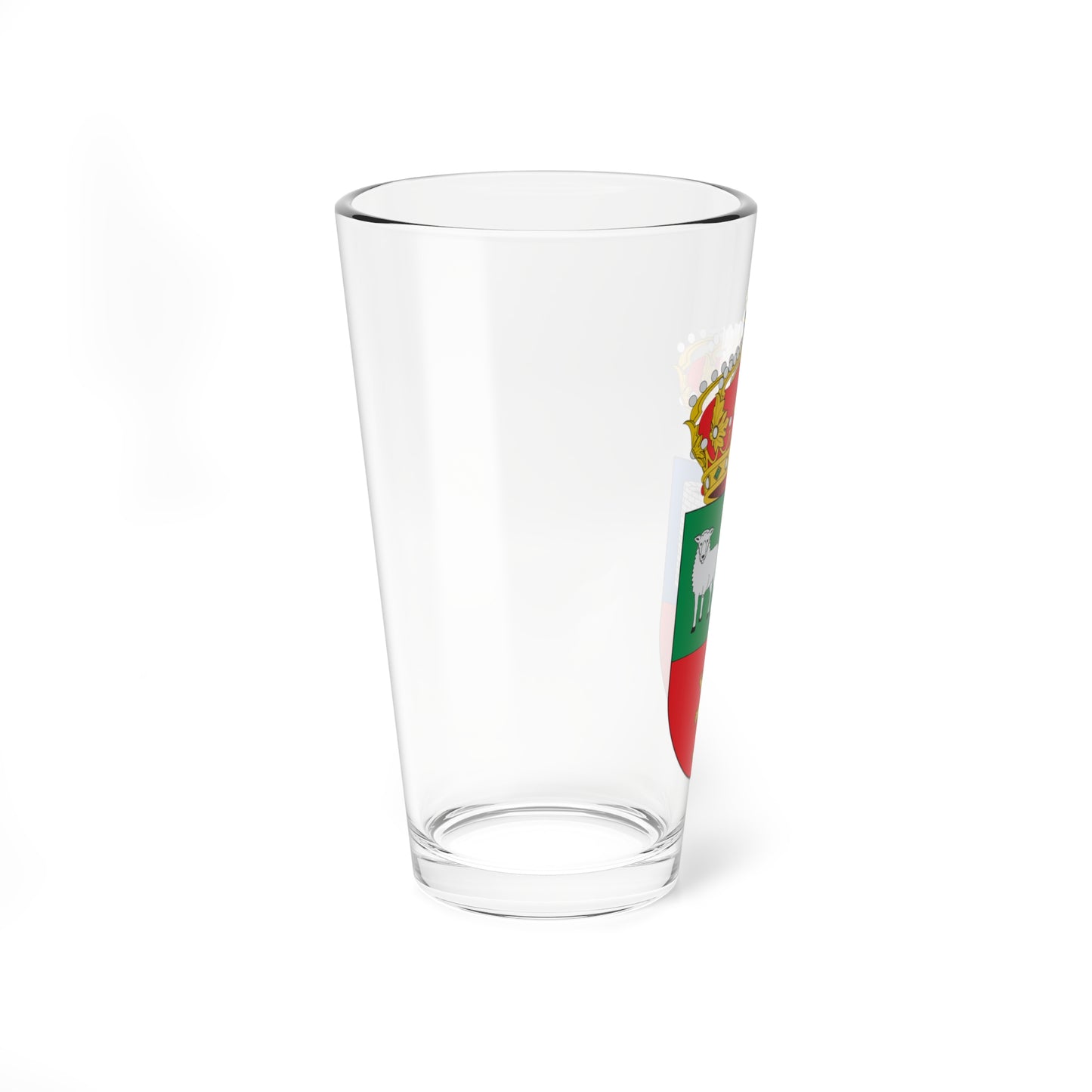 Escudo de La Muela (Spain) (Coat of Arms) Pint Glass 16oz
