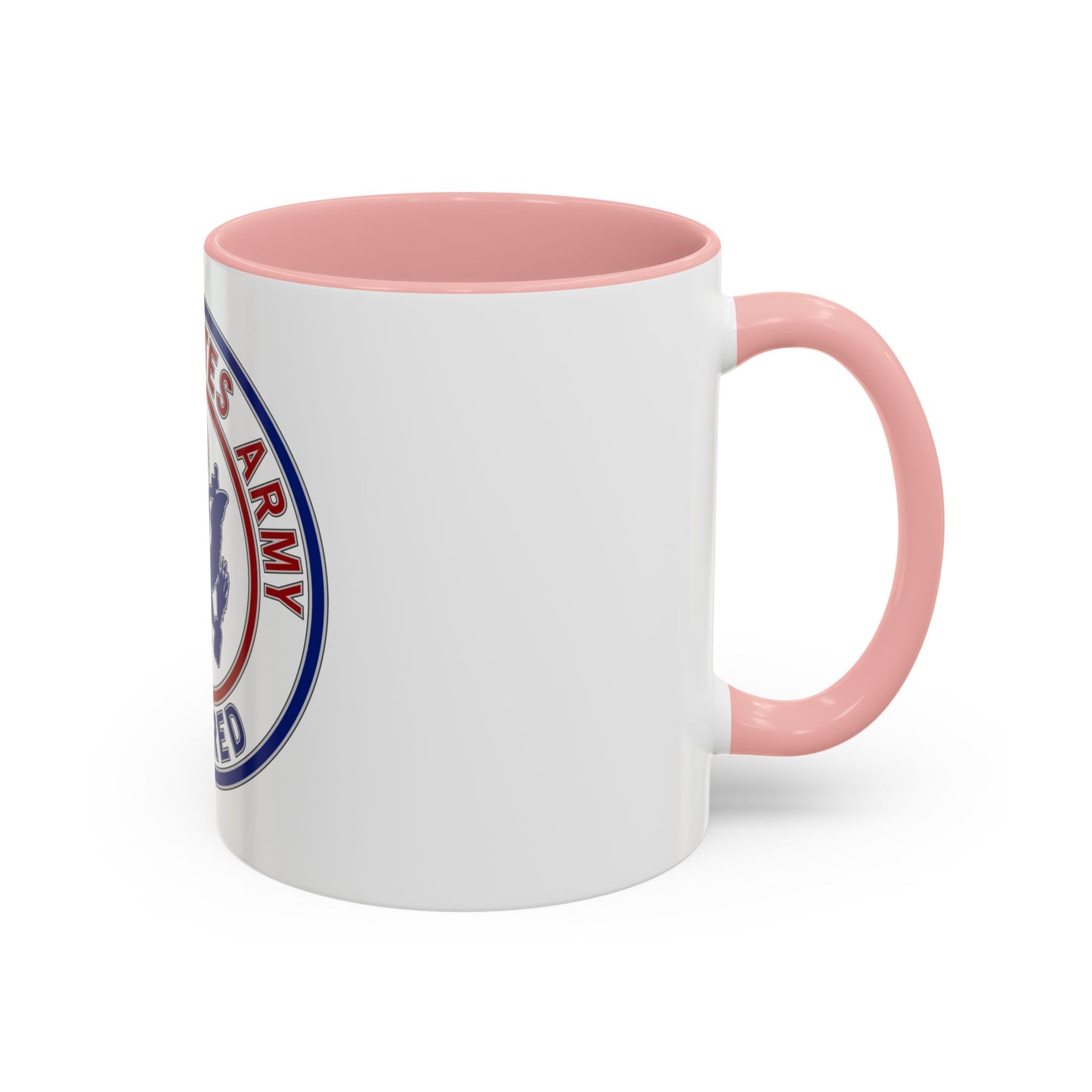 Retired Service Identification Badge 2 (U.S. Army) Accent Coffee Mug